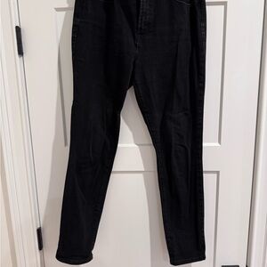Old Navy Black High Rise Skinny Jeans